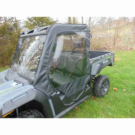 3 Star Camo Soft Half Doors and Zippered Rear Window - Arctic Cat, Textron Prowler Pro - alt image 0
