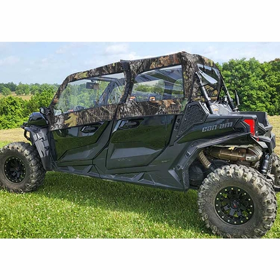 3 Star Camo Soft Upper Doors and Rear Window - Can Am Maverick Sport Max - alt image 0