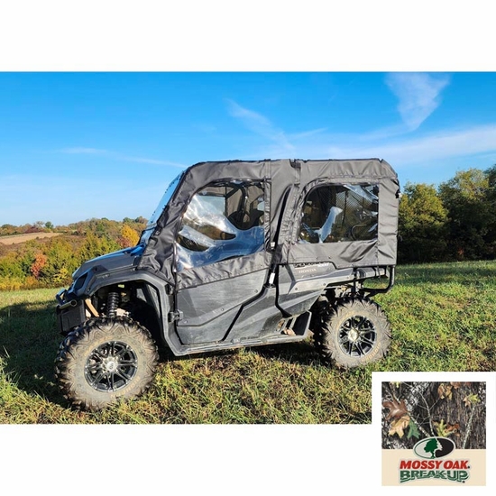 3 Star Camo  Soft Upper Doors and Rear Window - Honda Pioneer 1000-5, 1000-6
