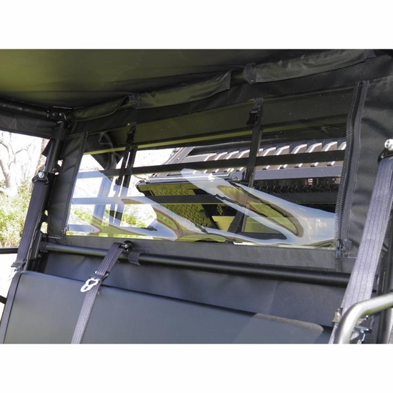 3 Star Camo Soft Upper Doors and Rear Window - Kawasaki Mule Pro-FX, DX - alt image 0