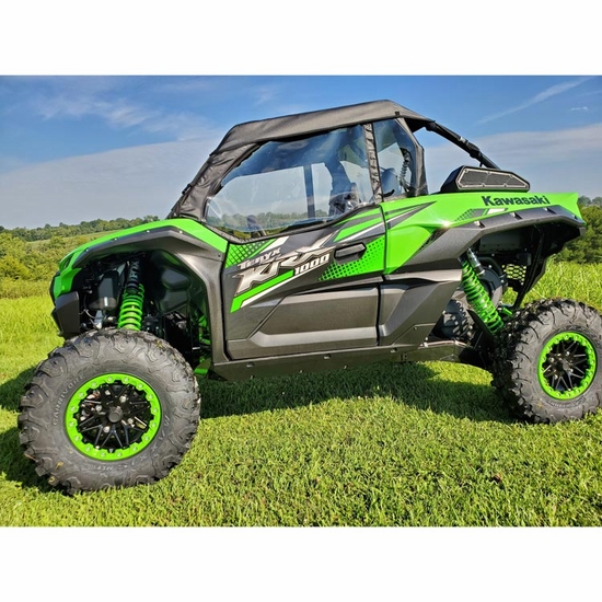 3 Star Camo Soft Upper Doors and Rear Window - Kawasaki Teryx KRX 1000 - alt image 2