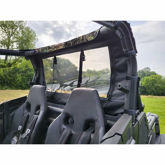 3 Star Camo Soft Upper Doors and Zippered Rear Window - Can Am Maverick Sport Max - alt image 3
