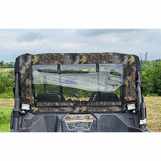 3 Star Camo Soft Upper Doors and Zippered Rear Window - Can Am Maverick Sport Max - alt image 2
