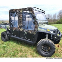 3 Star Camo Soft Upper Doors and Zippered Rear Window - Hisun Sector 750 Crew