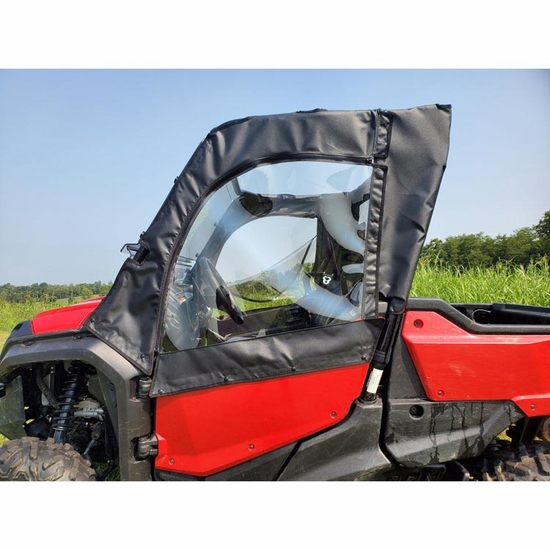 3 Star Camo Soft Upper Doors and Zippered Rear Window - Honda Pioneer 1000 - alt image 0