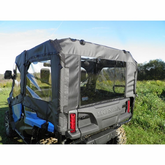 3 Star Camo Soft Upper Doors and Zippered Rear Window - Honda Pioneer 1000-5, 1000-6 - alt image 2