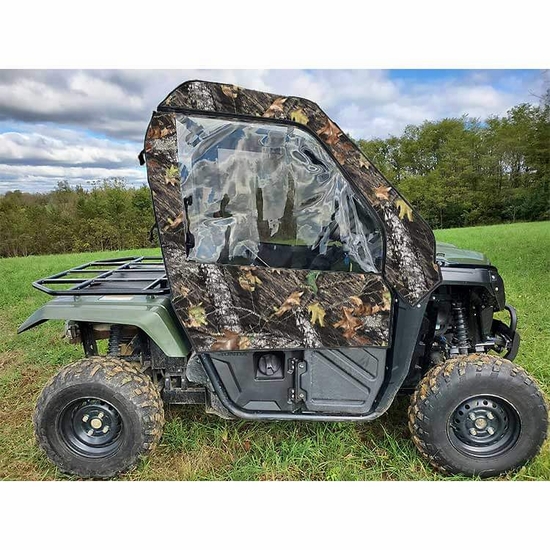 3 Star Camo Soft Upper Doors and Zippered Rear Window - Honda Pioneer 500, 520