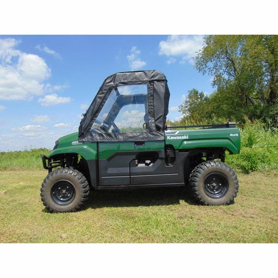 3 Star Camo Soft Upper Doors and Zippered Rear Window - Kawasaki Mule Pro-MX - alt image 1