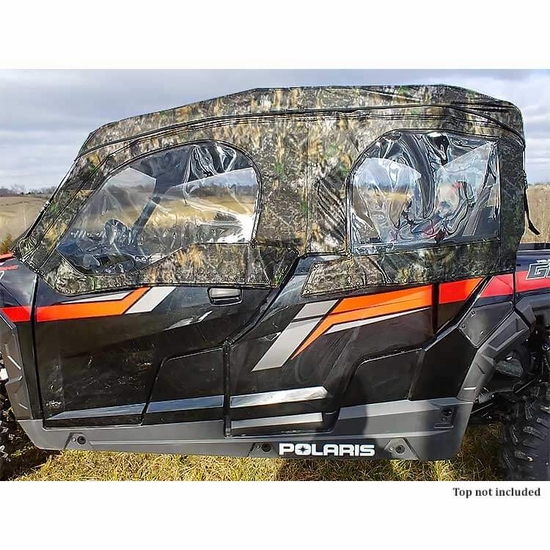 3 Star Camo Soft Upper Doors and Zippered Rear Window - Polaris General 4 1000, XP 4 1000
