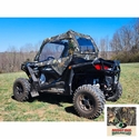 3 Star Camo Soft Upper Doors and Zippered Rear Window - Polaris RZR S 1000, 900, S 900