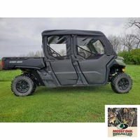 3 Star Camo Soft Upper Doors - Can Am Defender Max