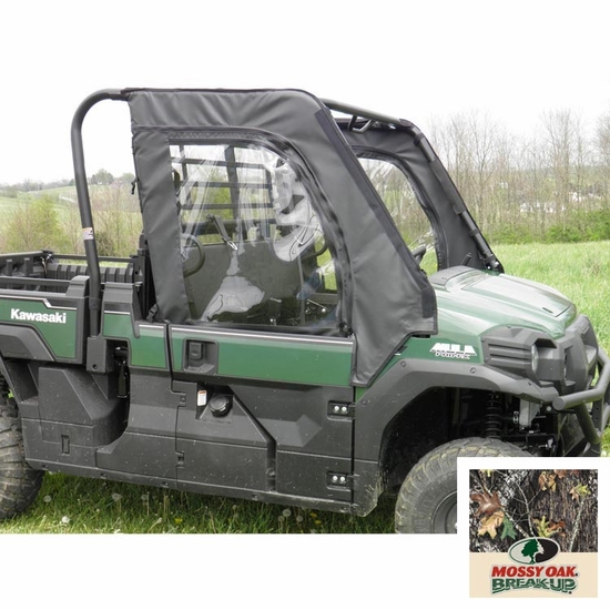 3 Star Camo Soft Upper Doors - Kawasaki Mule Pro-FX, DX