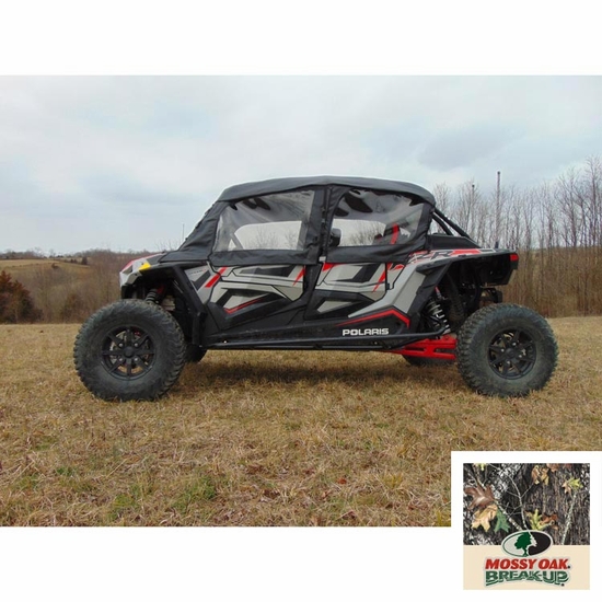 3 Star Camo Soft Upper Doors - Polaris RZR XP 4 1000, XP 4 Turbo, S 4 1000, 4 900