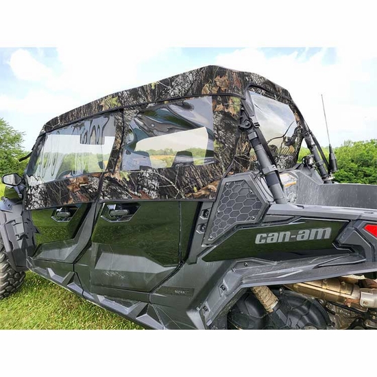 3 Star Camo Soft Upper Doors, Rear Window and Top - Can Am Maverick Sport Max - alt image 0