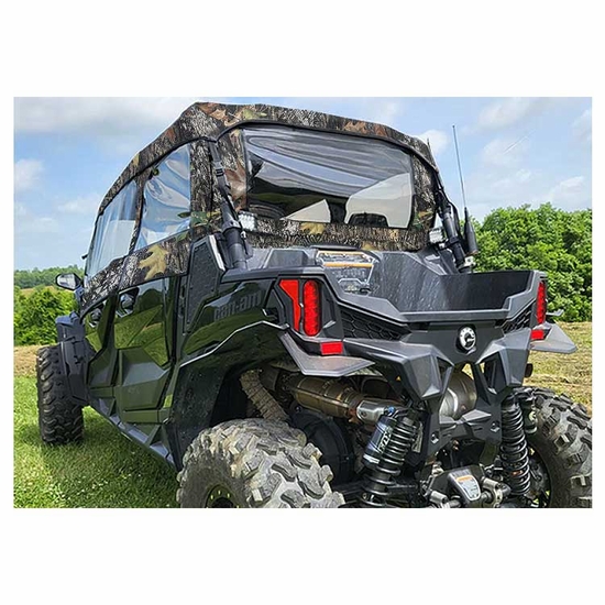 3 Star Camo Soft Upper Doors, Rear Window and Top - Can Am Maverick Sport Max - alt image 1