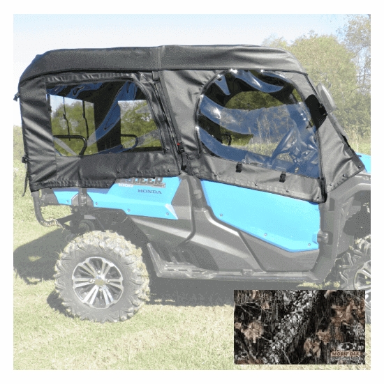 3 Star Camo Soft Upper Doors, Rear Window and Top - Honda Pioneer 1000-5