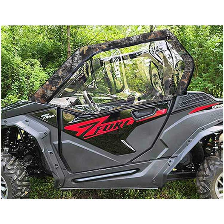 CFMOTO ZForce 950 Camo 3 Star Soft Upper Doors & Rear Window