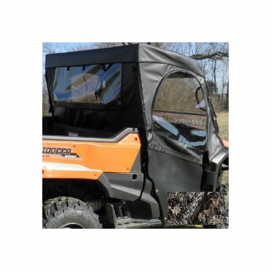 3 Star Camo Soft Upper Doors, Zippered Rear Window and Top - Honda Pioneer 1000