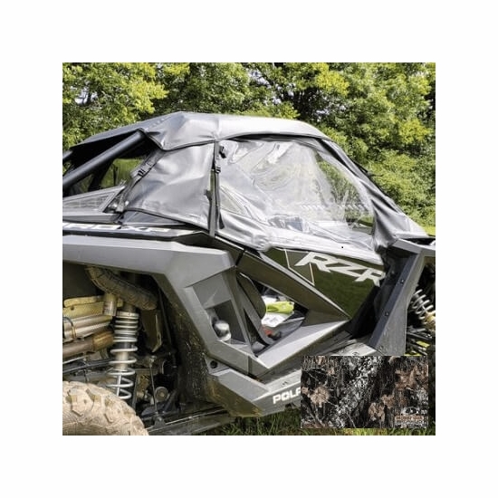 3 Star Camo Soft Upper Doors, Zippered Rear Window and Top - Polaris RZR PRO XP, Turbo R