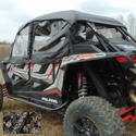3 Star Camo Soft Upper Doors, Zippered Rear Window and Top - Polaris RZR XP 4 Turbo S