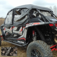3 Star Camo Soft Upper Doors, Zippered Rear Window and Top - Polaris RZR XP 4 Turbo S