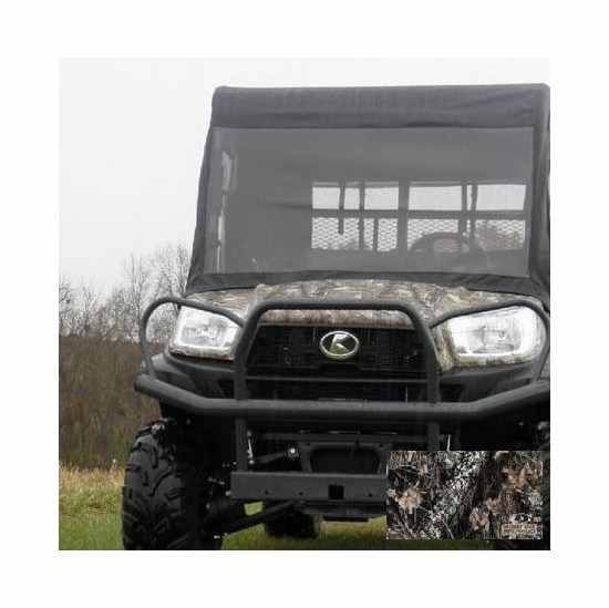 3 Star Camo Soft Windshield and Top - Kubota RTV X1140