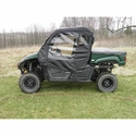 3 Star Camo Upper Doors w/ Zippers and Rear Window - Yamaha Viking 700