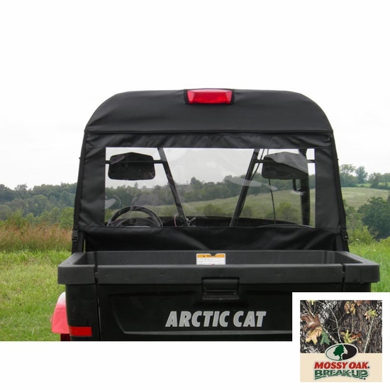 3 Star Camo Zippered Rear Soft Panel - 2006-11 Arctic Cat Prowler w/ Square Bars