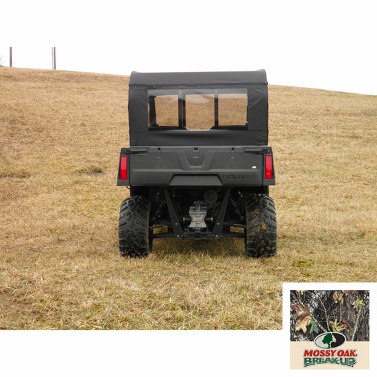 3 Star Camo Zippered Rear Soft Panel - 2011-14 Mid Size Polaris Ranger 500, 570 Crew