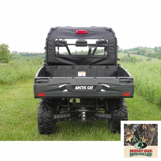 3 Star Camo Zippered Rear Soft Panel - 2012-15 Arctic Cat Prowler w/ Round Bars