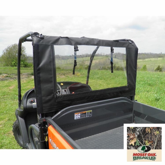 3 Star Camo Zippered Rear Soft Panel - Kubota RTV 400, 500, 520