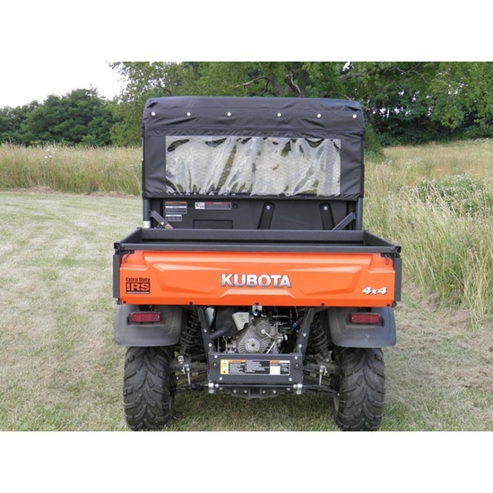 3 Star Camo Zippered Rear Soft Panel - Kubota RTV X900, X1120 - alt image 1
