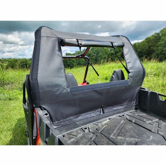 3 Star Camo Zippered Rear Soft Panel - Polaris RZR 570, 800, S 800, XP 900 - alt image 3
