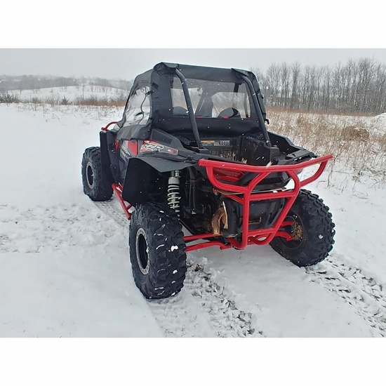 3 Star Camo Zippered Rear Soft Panel - Polaris RZR XP 1000, XP Turbo - alt image 0