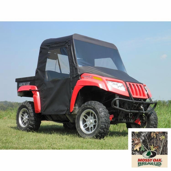 3 Star Camo Zippered Soft Full Doors - 2006-11 Arctic Cat Prowler w/ Square Bars