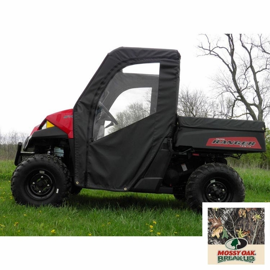 3 Star Camo Zippered Soft Full Doors - 2015-24 Mid Size Polaris Ranger 500, 570, ETX, EV