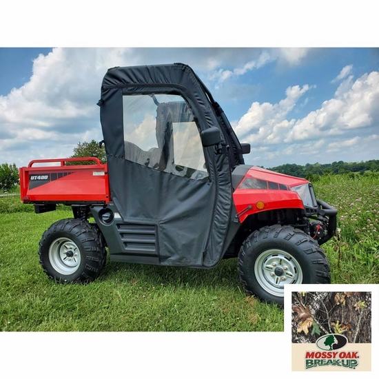 3 Star Camo Zippered Soft Full Doors - Hisun HS 400, Coleman Outfitter 400