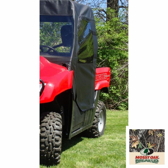 3 Star Camo Zippered Soft Full Doors - Honda Big Red