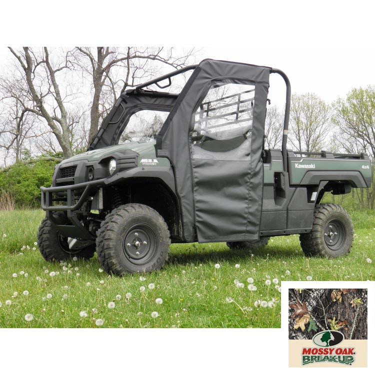 Kawasaki Mule Pro-FX & Pro-DX Camo 3 Star Zippered Full Door Set