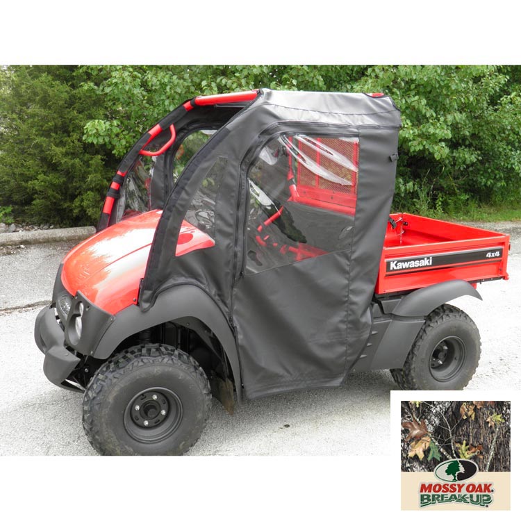 Kawasaki Mule SX Mossey Oak Camo 3 Star Zippered Full Door Set