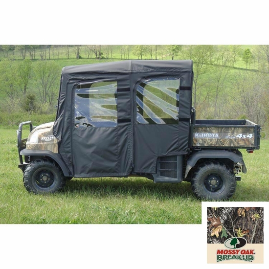 3 Star Camo Zippered Soft Full Doors - Kubota RTV 1140