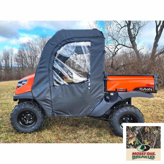 3 Star Camo Zippered Soft Full Doors - Kubota RTV 400, 500