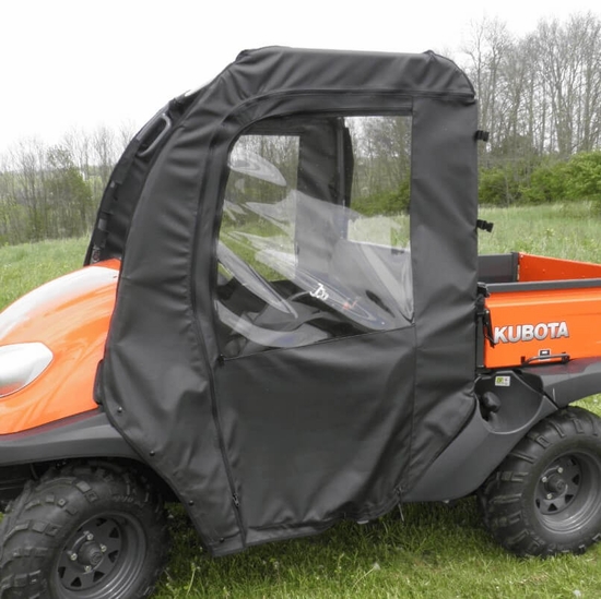 3 Star Soft Doors and Rear Window - Kubota RTV 400, 500 - alt image 4