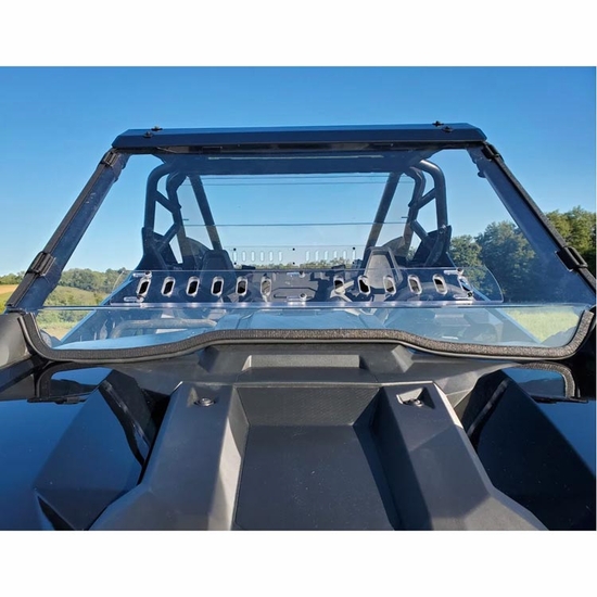 3 Star Full Front Windshield - 2020-24 Polaris RZR PRO XP, Turbo R