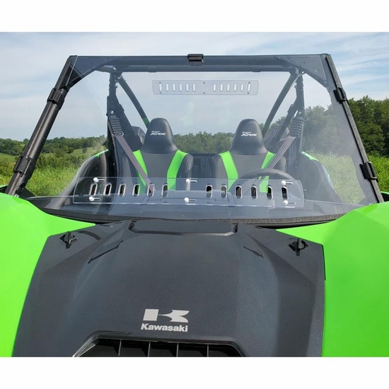 3 Star Full Front Windshield - 2020-25 Kawasaki Teryx KRX 1000