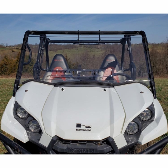 3 Star Full Front Windshield - Kawasaki Teryx4, Teryx 800