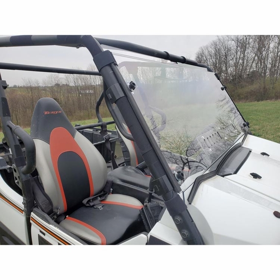 3 Star Full Front Windshield - Kawasaki Teryx4, Teryx 800 - alt image 0