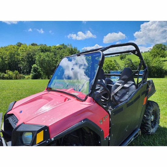 3 Star Full Front Windshield - Polaris RZR 570, S 570, 800, S 800, XP 900 - alt image 0