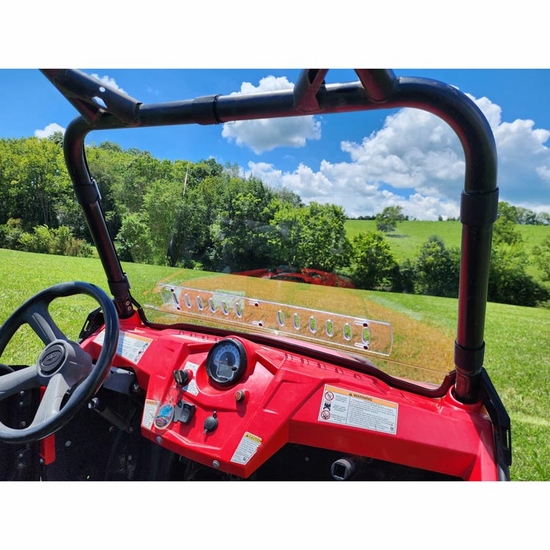 3 Star Full Front Windshield - Polaris RZR 570, S 570, 800, S 800, XP 900 - alt image 2