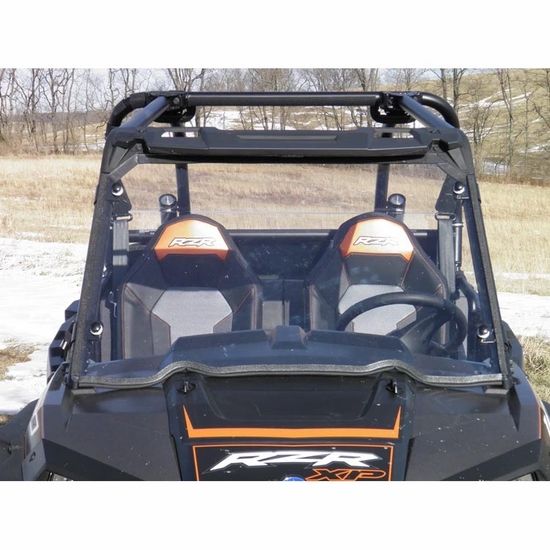 3 Star Full Front Windshield w/ Adjustable Vents and Hard Coating - 2015-20 Polaris RZR 900, S 900, S 1000